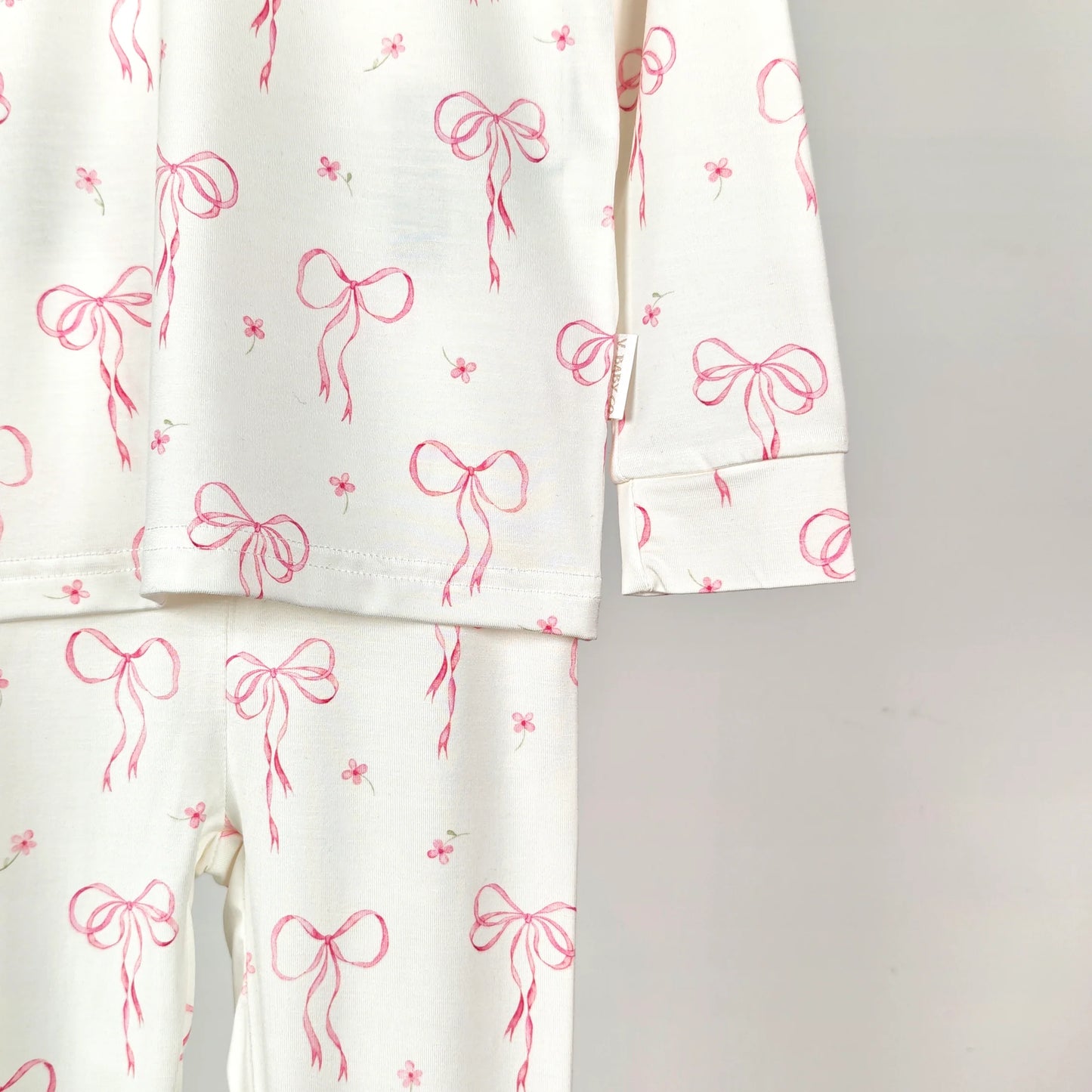 PREORDER -  Pretty in Pink 2-Piece Bamboo Pajamas