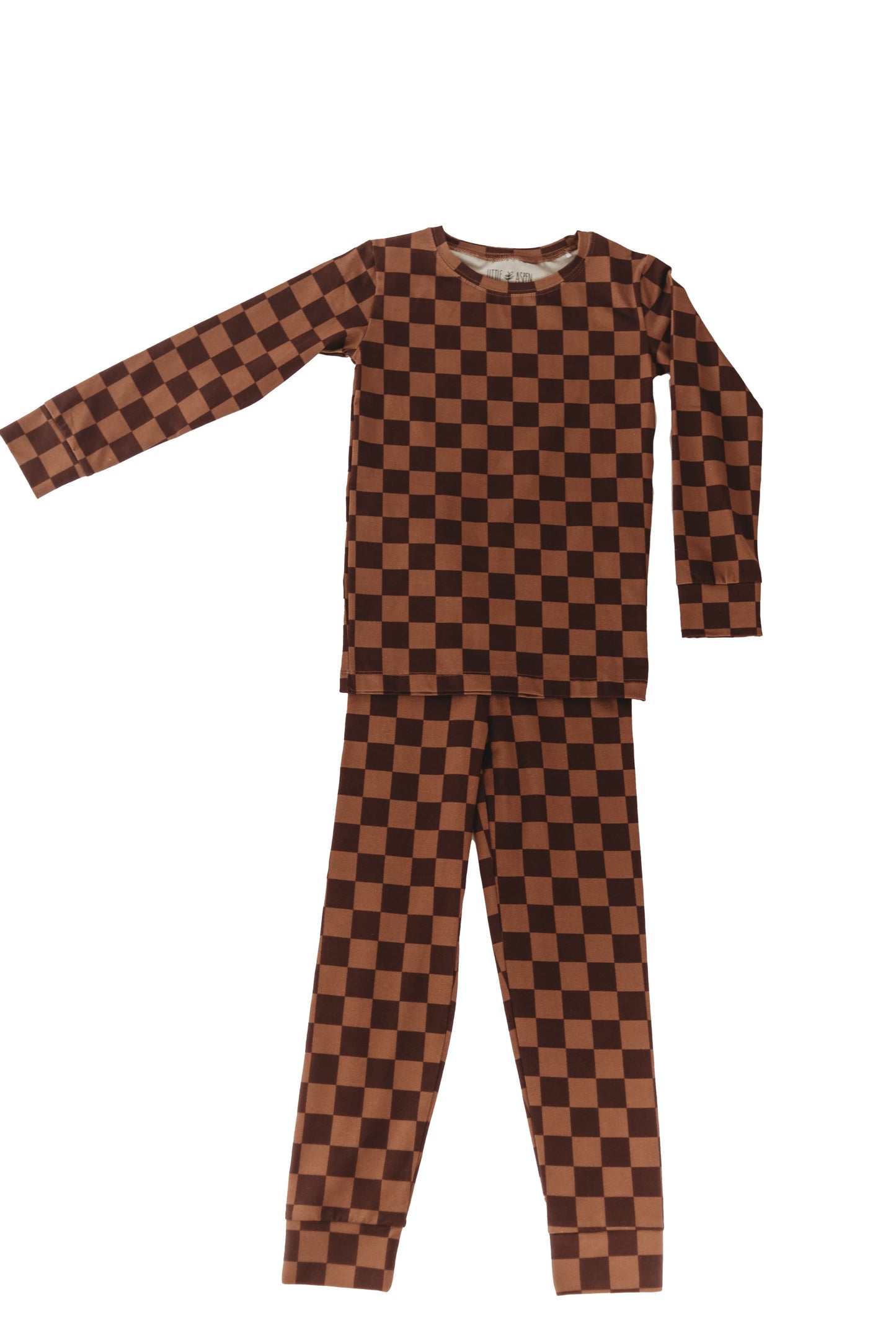 Espresso Checkers 2-piece Set