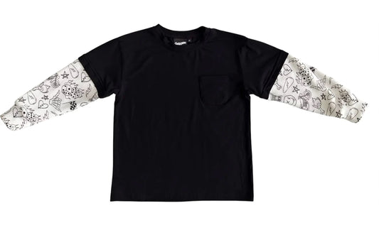 PREORDER - misfit mini layered Longsleeve