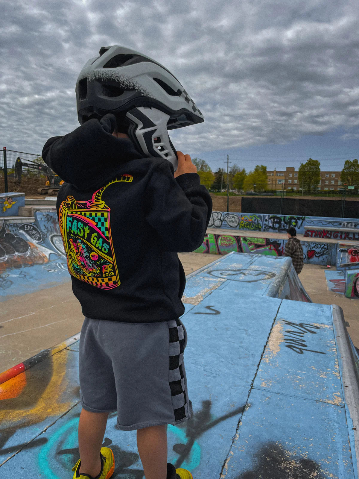 Fast gas hoodie - one 3T left!