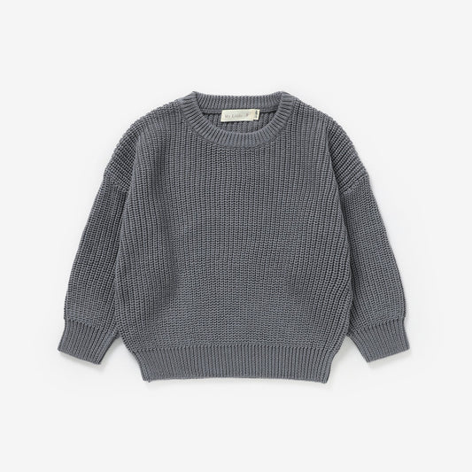 Sutton Knit Sweater - Graphite