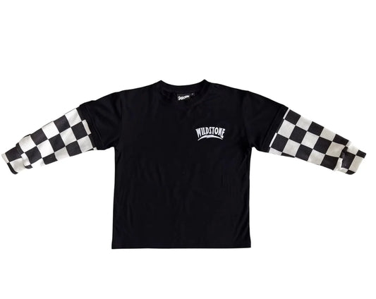 PREORDER - throttle junkie layered Longsleeve