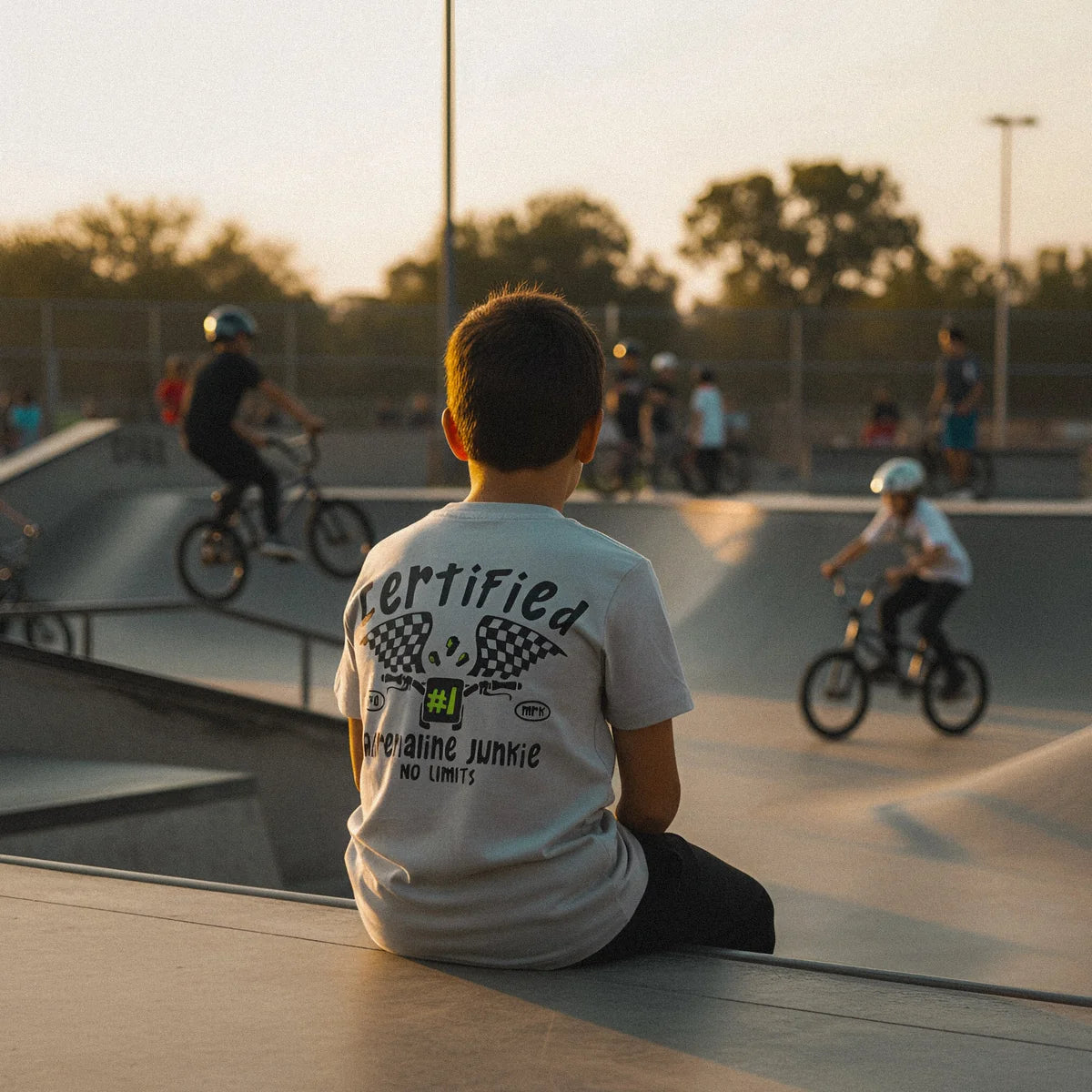 PREORDER certified adrenaline junkie t shirt