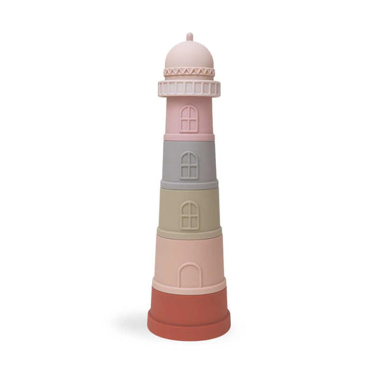 Stacking Lighthouse Play Set - Blush Coast