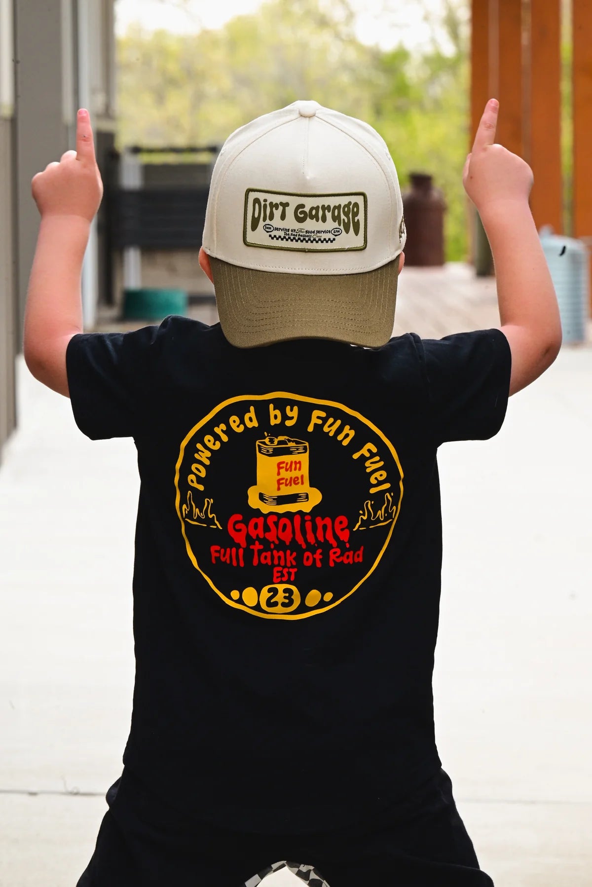 PREORDER powered by fun fuel t shirt