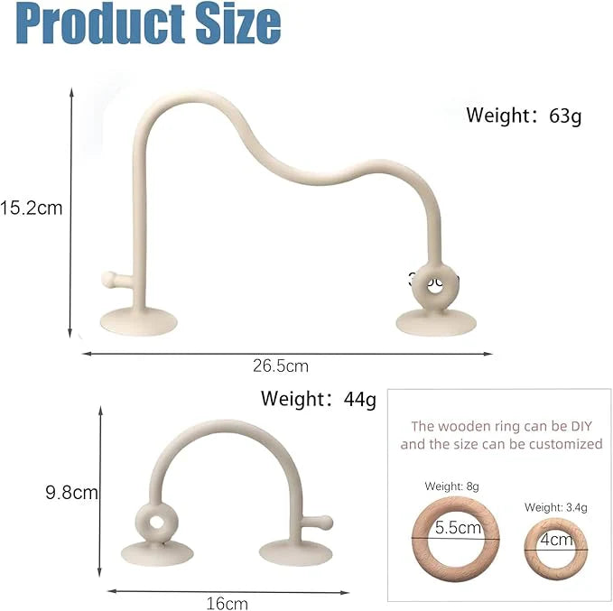 Blue Highchair Busy Toy with Suction