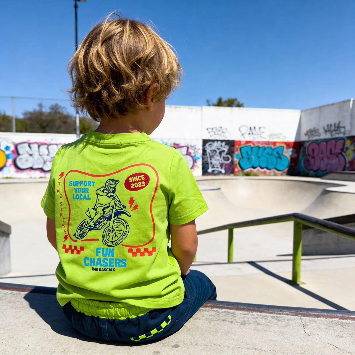 PREORDER support your local fun chasers t shirt
