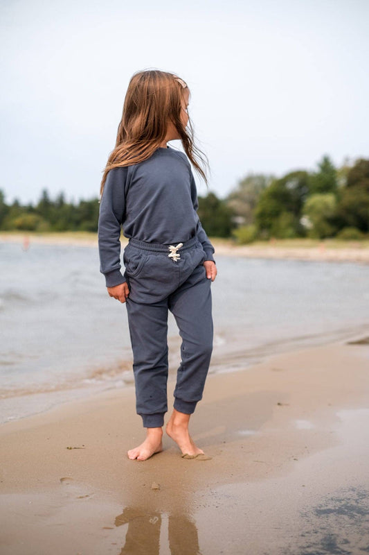 Organic Jogger Set - Blue