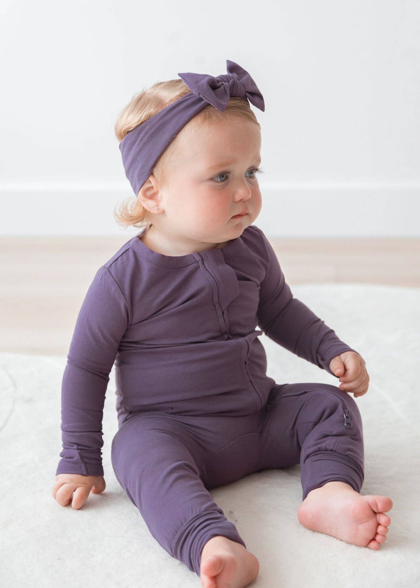 Jersey Headband | Elderberry