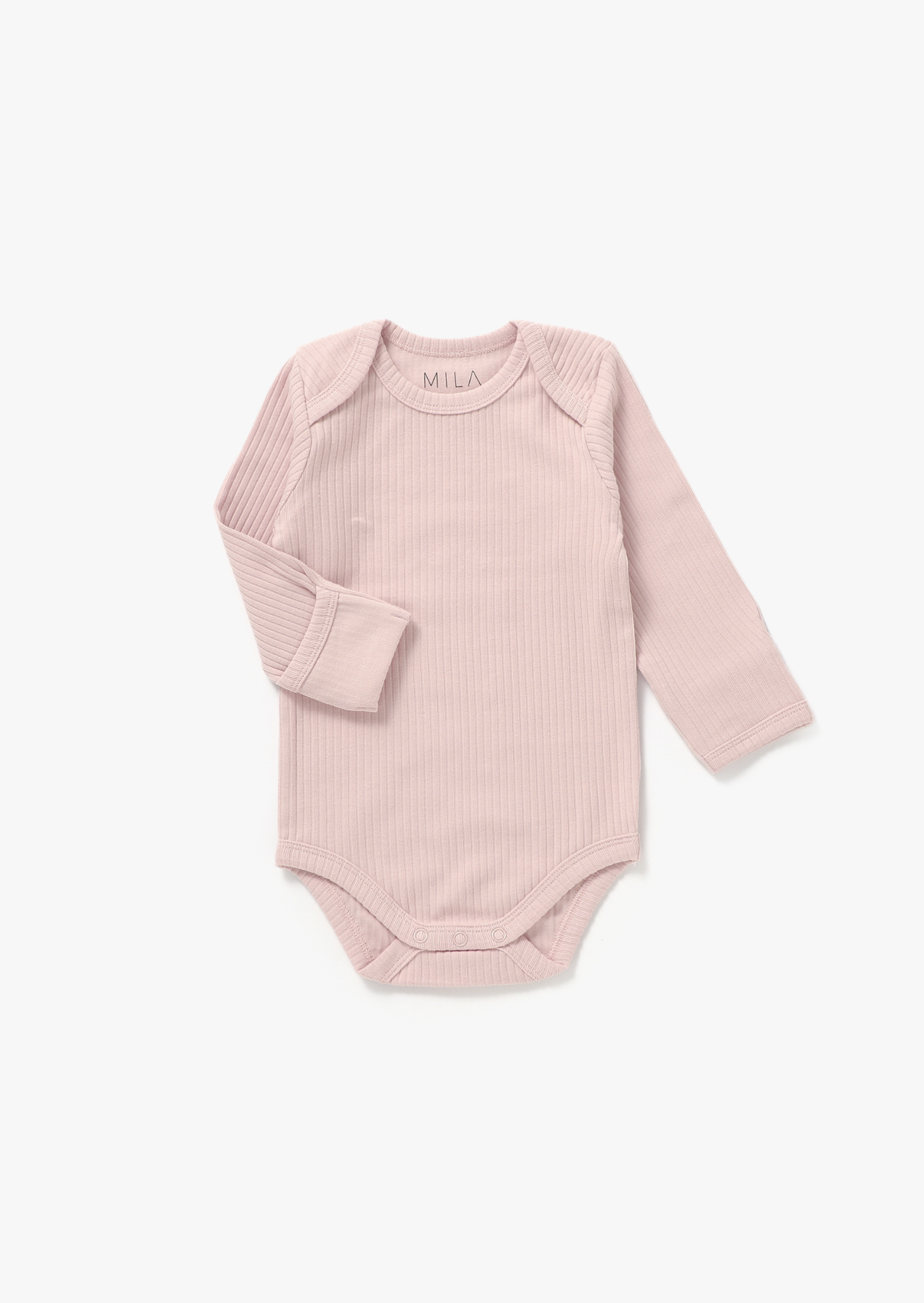 Ribbed Bodysuit | Blush